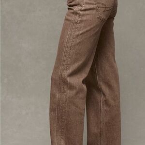 American Eagle Outfitters Brown Flare Jeans